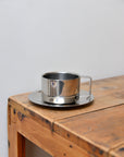 Citrea Cup with Saucer / Chrome