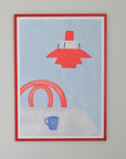Iga Kosicka - Red and Blue Room Still Life