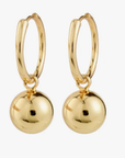 AIR hoop earrings gold-plated