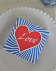 Square Match Box / Love