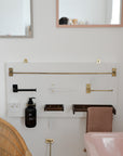 Towel Bar / Antique Brass
