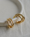 Big Metal London Pauline Oversized Hoops