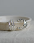 Big Metal London Pauline Oversized Hoops