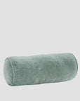 Velvet Bolster Cushion / Aqua