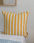 Roma Cushion / Yellow Stripe