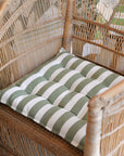 Roma Seat Cushion - Basil