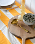 Antique Brass Sauce Spoon