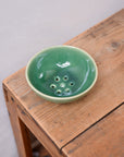Ceramic Green Strainer