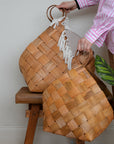 House Doctor Conical Woven Baskets (Choice of three sizes)