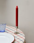 House Doctor Small Anit Silver Candle Stand
