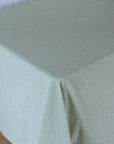 Thin Green Stripe Tablecloth