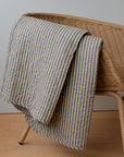 Dark Blue Stems Patterned Quilt