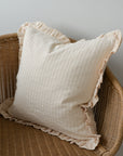 Ruffle Cushion / Cream