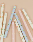Painted Flower Candles