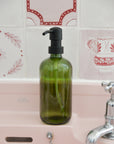 Glass Soap Dispenser / Green