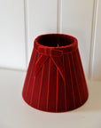 Lampshade Velvet Mistinguette Red