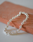 AIR bracelet silver-plated