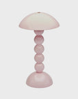 Rechargeable Bobbin LED Lamp / Pale Pink