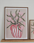 Red Stripe Vase Camilla Bergqqvist / Sizes