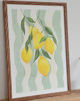 Striped Lemons A3