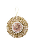 Paper Rosette Naya Tea Rose 20 cm