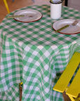 Gingham Tablecloth/Green