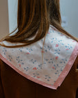 Patterned Neck Scarf / Pink Paisley