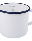 Redecker Enamel Litre Measuring Jug