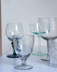 Vintage Style Wine Glass