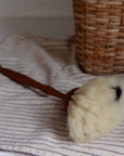 Redecker Dust Brush in Oiled Pear wood