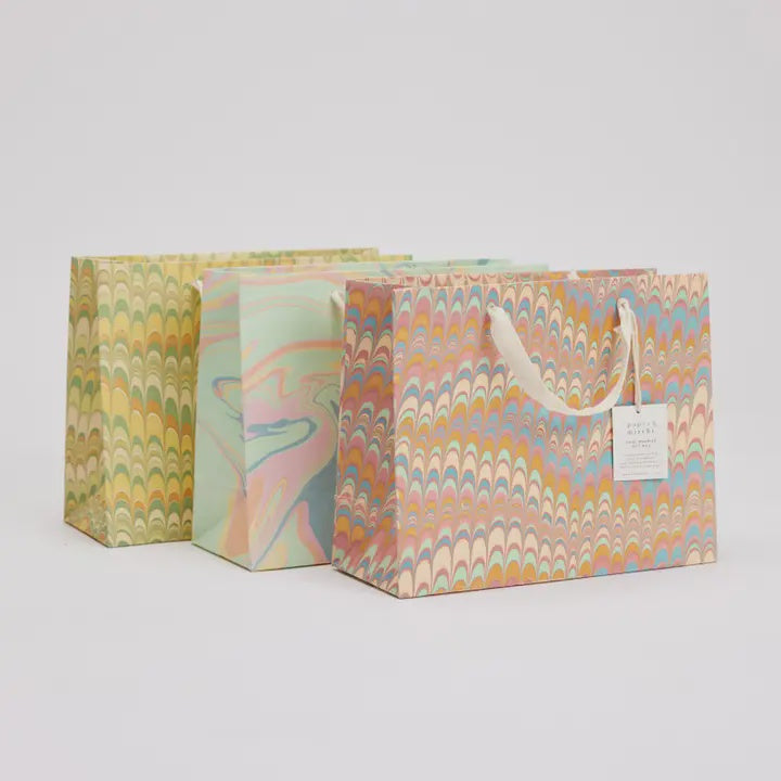 Medium Hand Marbled Gift Bags
