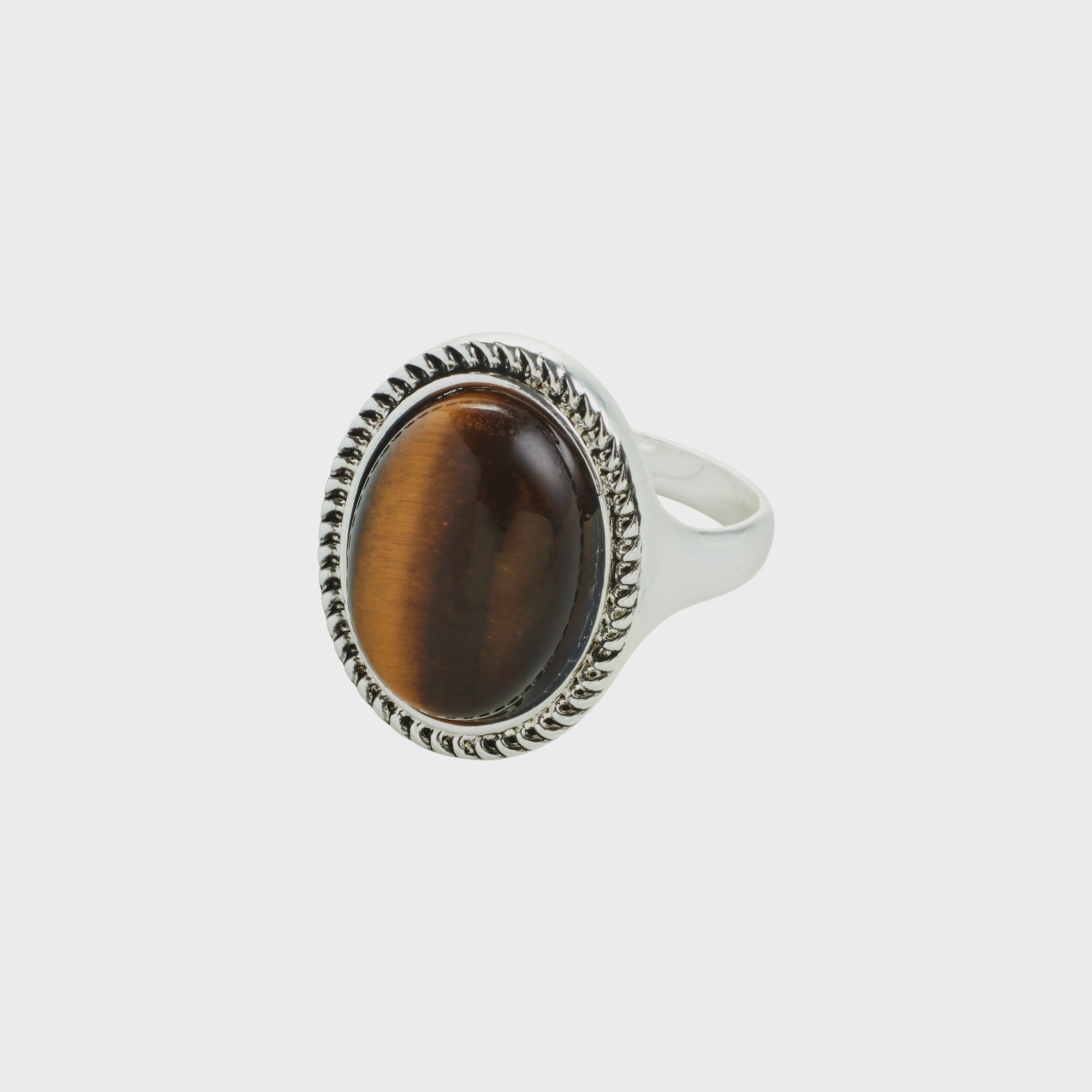 Between ring silver-plated