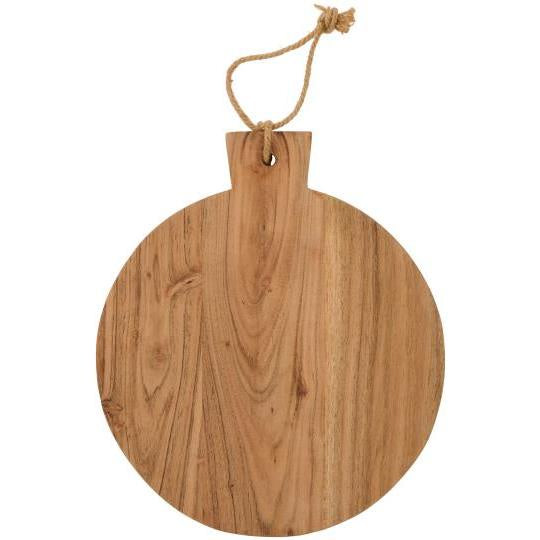 Medium Round Chopping Board Acacia Wood
