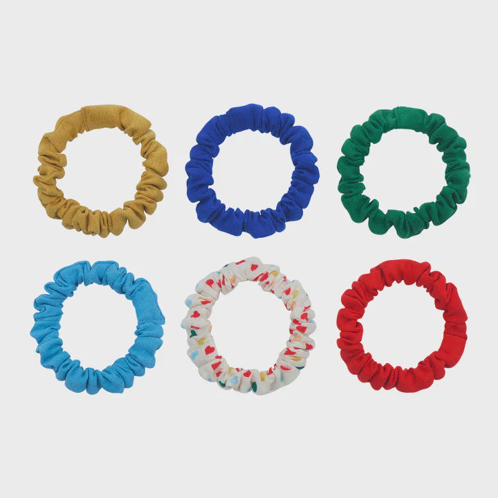 Heartbeam Scrunchies / Pack of 6