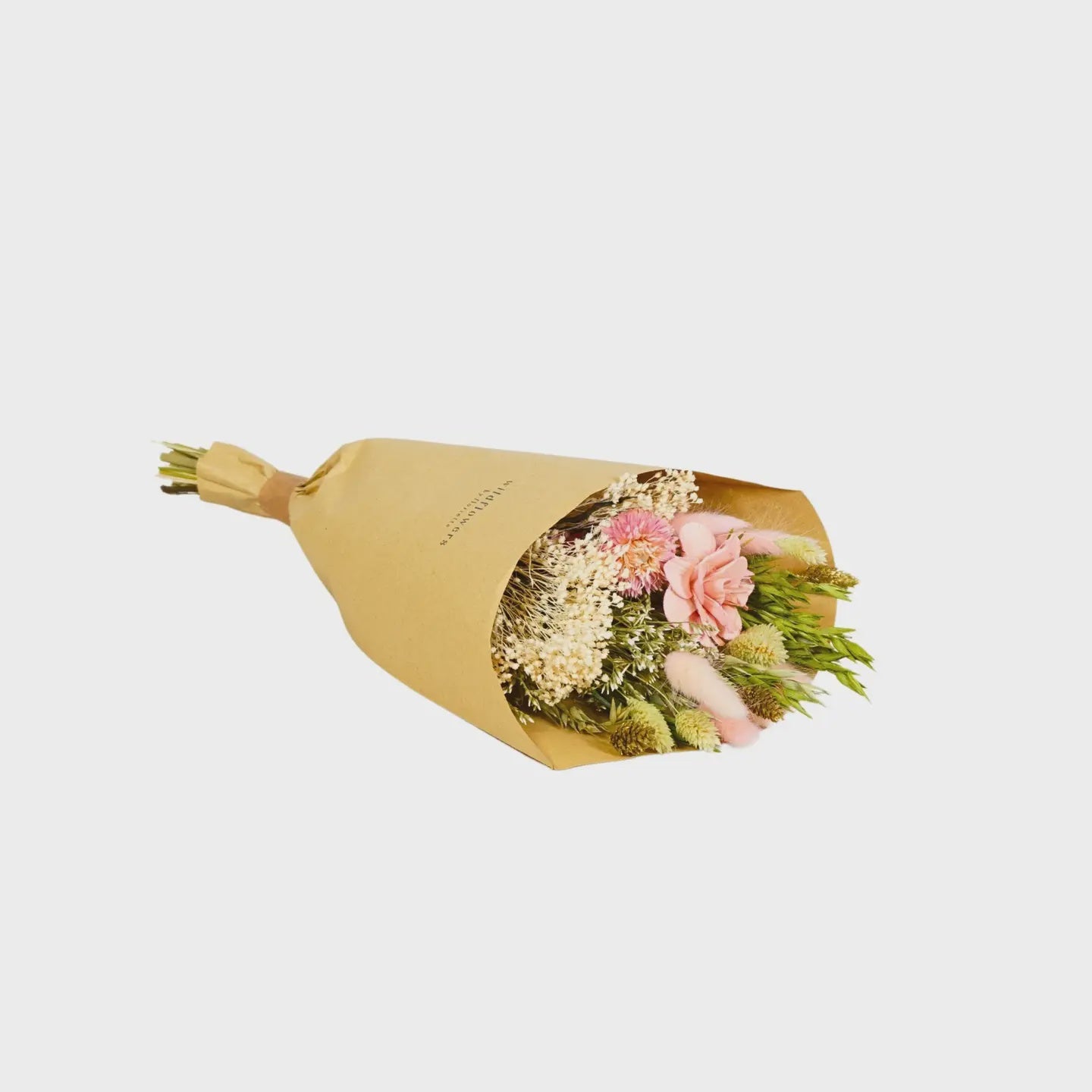 Dried Flowers - Field Bouquet - Pink Elegance