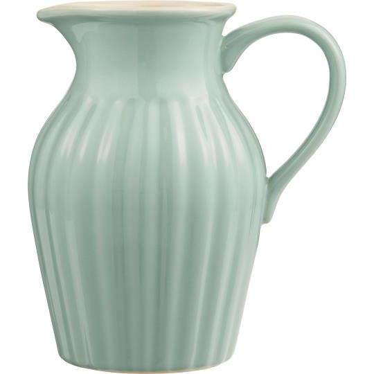 Stoneware Jug / Green Tree