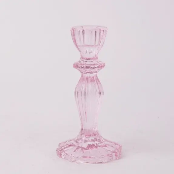Boho Light Pink Candle Holder