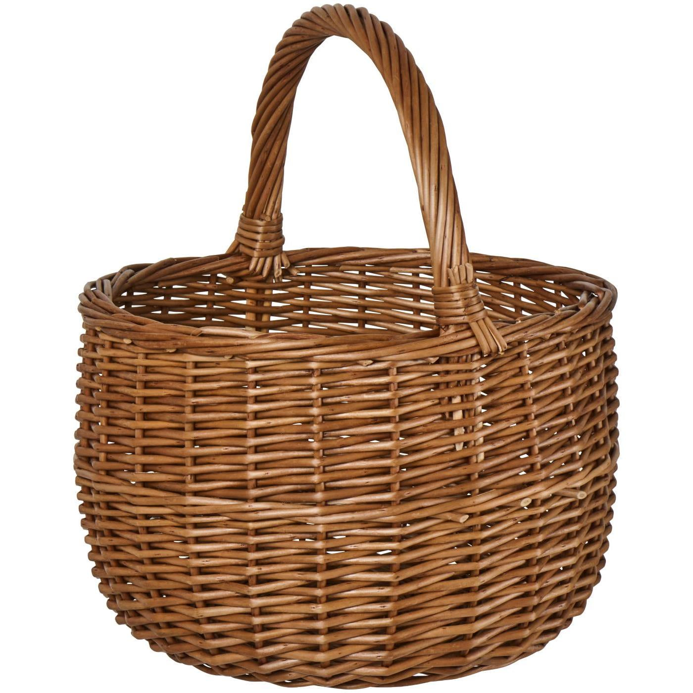 Round Wicker Basket