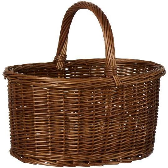 Oval Wicker Basket