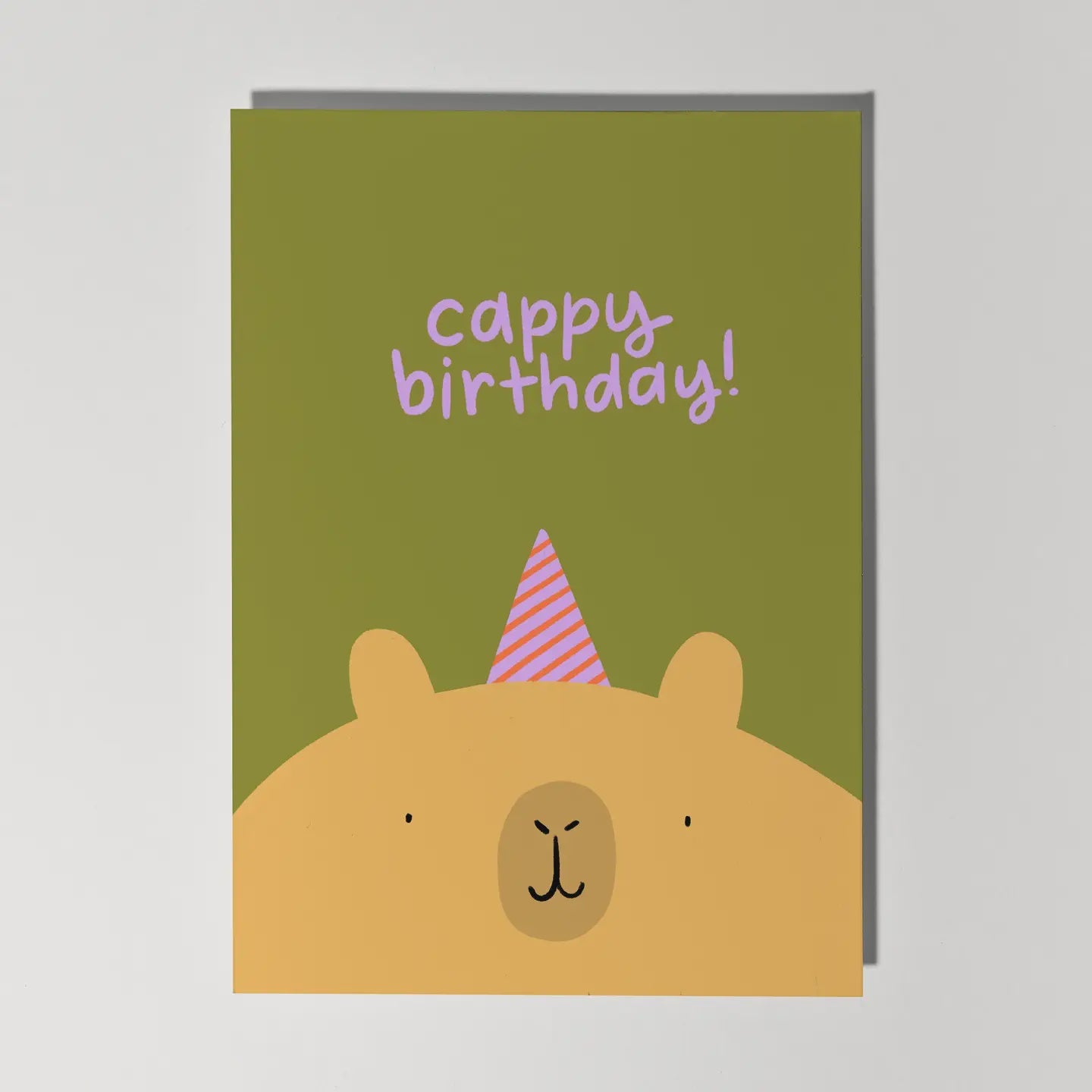 Cappy Birthday Card