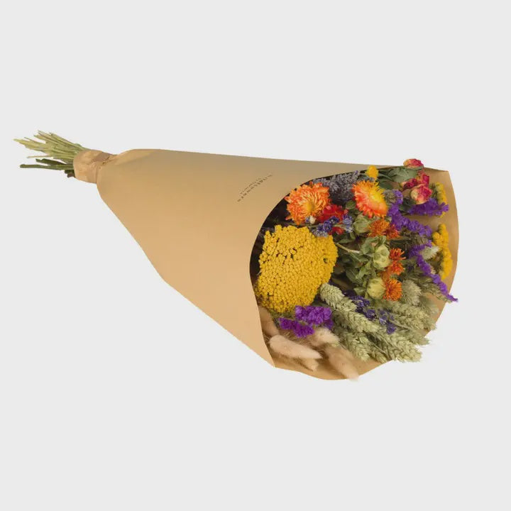 Dried Flowers Orange / Medium