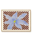 Flowers and Checks 1 by Liat Greenberg /Sizes