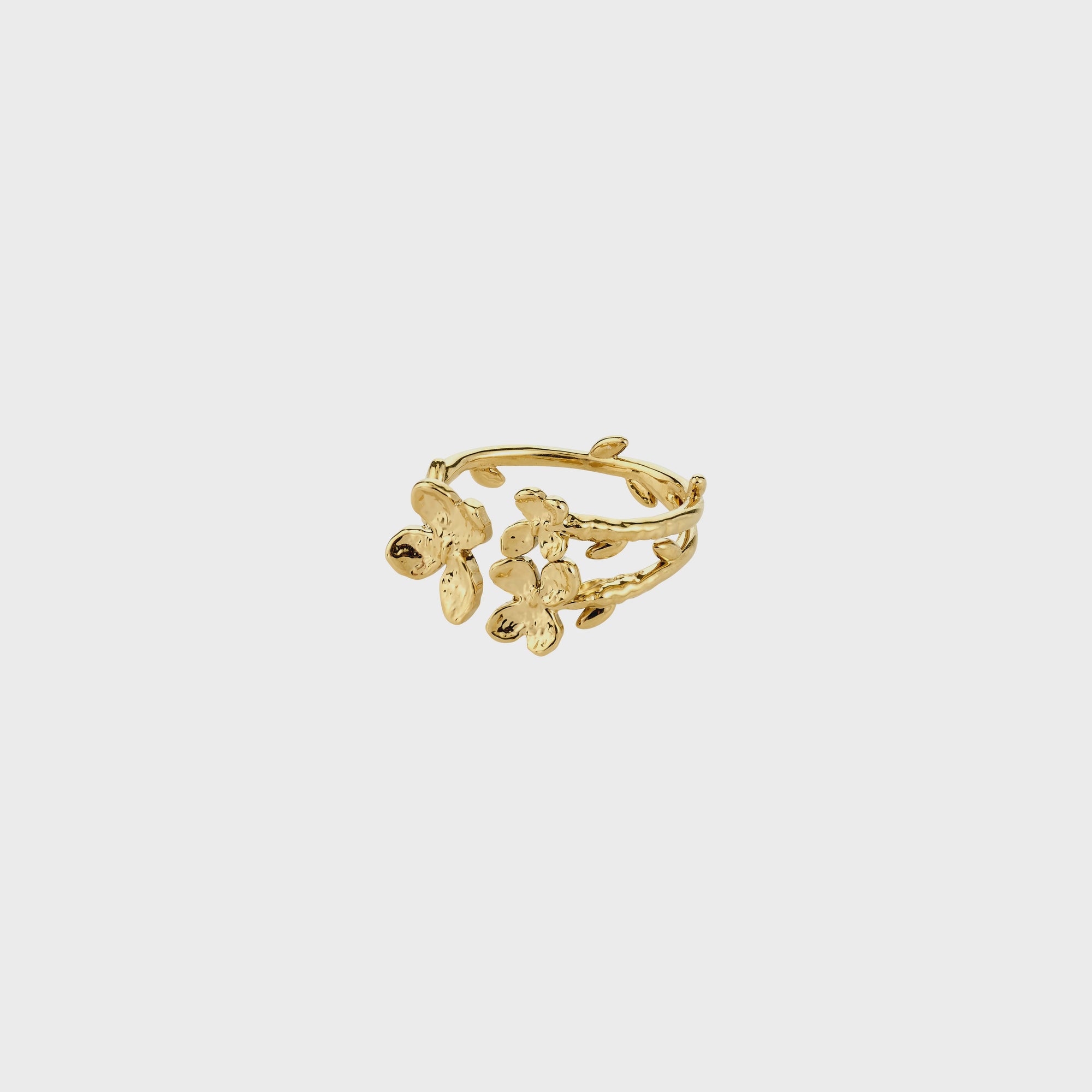 AJANI Gold-Plated Floral Ring