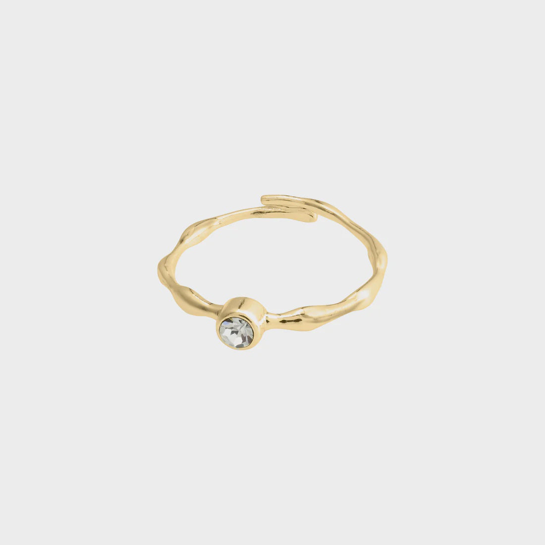Pilgrim Lulu Crystal Stack Ring / Colours