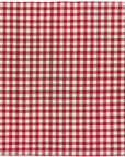 Red and White Gingham Check Napkin