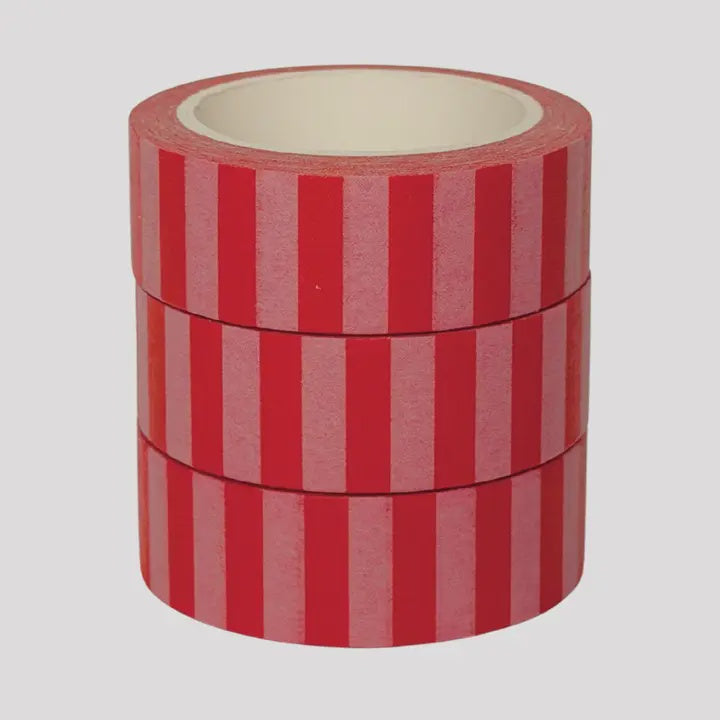 Red Stripe Washi Tape