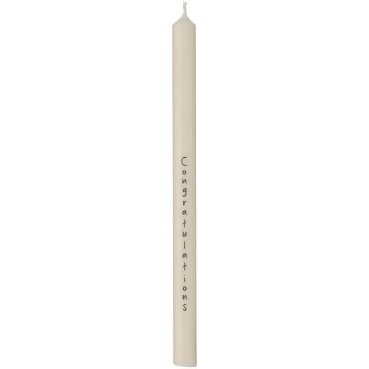 Congratulations Pencil Candle