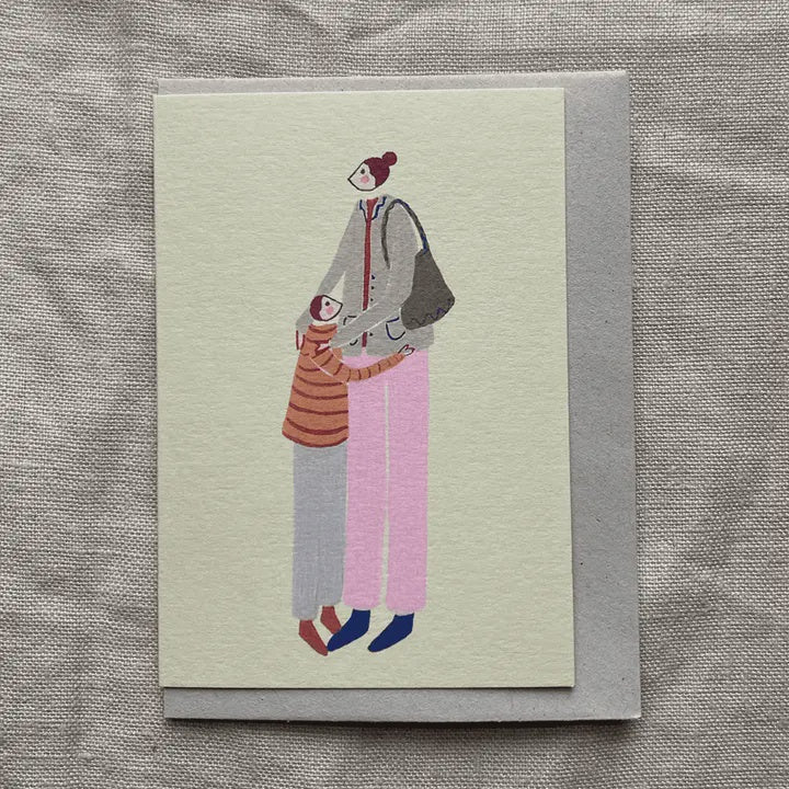 A Mothers Hug Mini Card A7