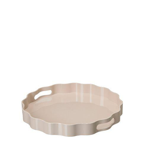 Yen Scallop Tray / Beige