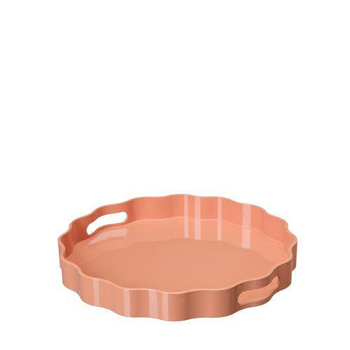 Yen Scallop Tray / Peach
